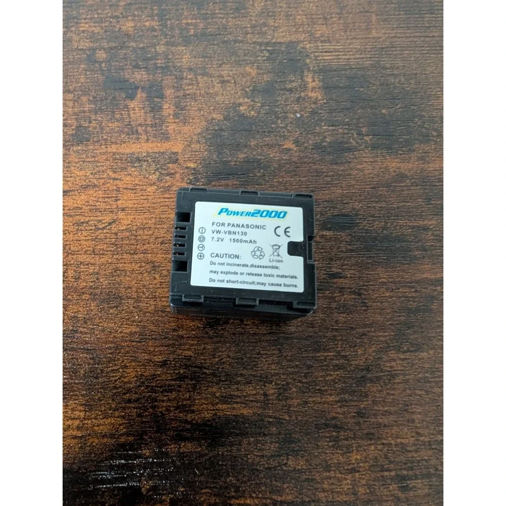 Power2000 For Panasonic VW-VBN130 Battery for HC-X800 X900 HDC-HS900 SD800 TM900